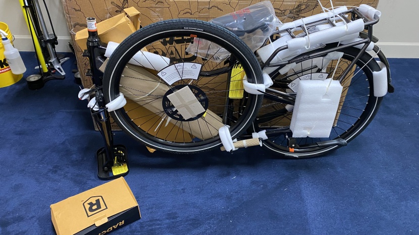 rad power radcity 5 plus - finishing the assembly of the radcity 5 plus is generally pretty...