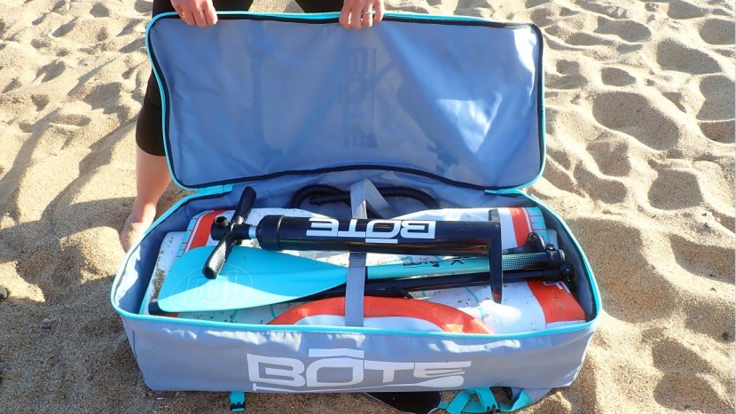 bote breeze aero - everything fits neatly into the sturdy bote breeze aero bag with...