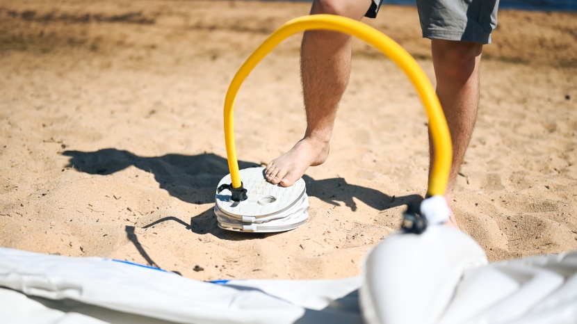 sea eagle 370 pro - we appreciate that this kayaking kit comes with everything, though...