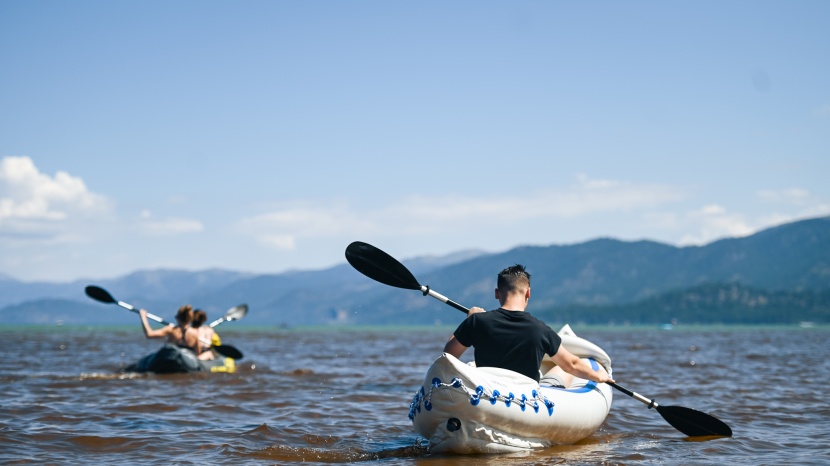 inflatable kayak - convert the 370 pro to a single-person boat, if you&#039;d like.