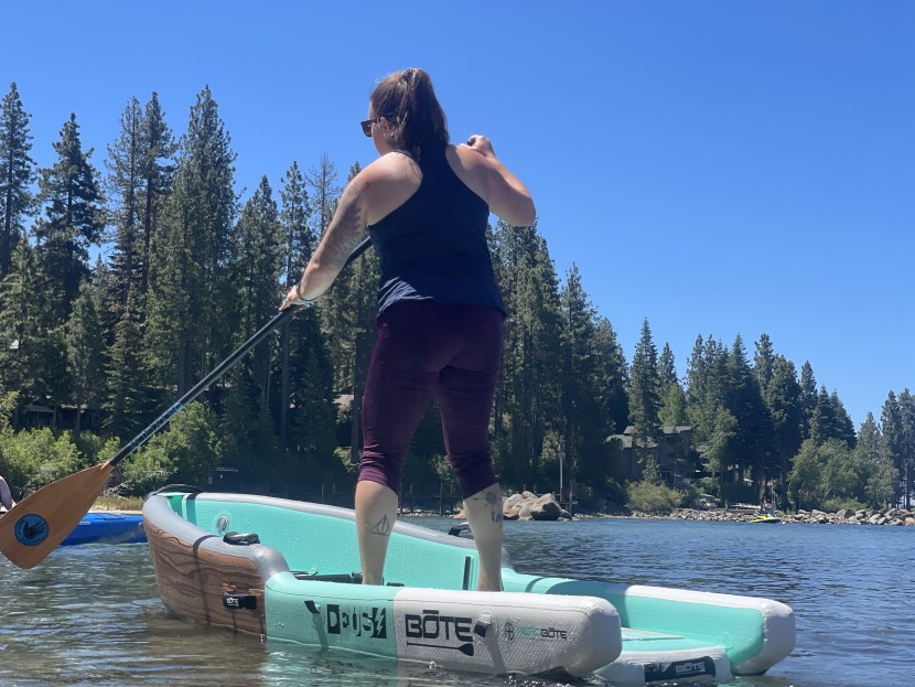 bote deus aero 11&#039; - the sides of this boat do not come off. so while it tracks like...