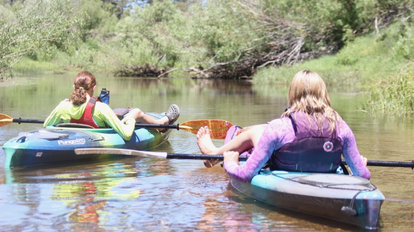 kayak - comfort is key if you are looking for a relaxing day on the water.