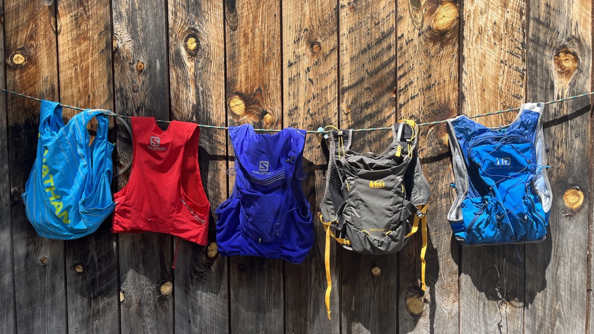 Best Running Hydration Pack Review (Our top hydration packs for running all lined up and ready to go.)