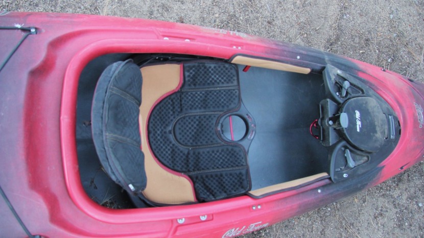 old town loon 120 - you can raise or lower the front of the seat on the loon...