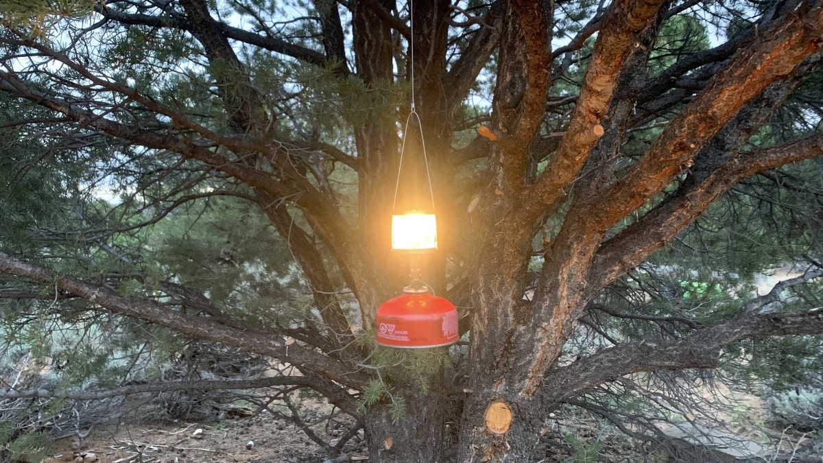 Gas Lantern, Outdoor Propane Isobutane Fuel Lights, Camping Hiking  Backpacking