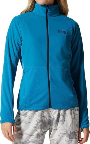 mountain hardwear stratus range full zip hoody for women fleece jacket review