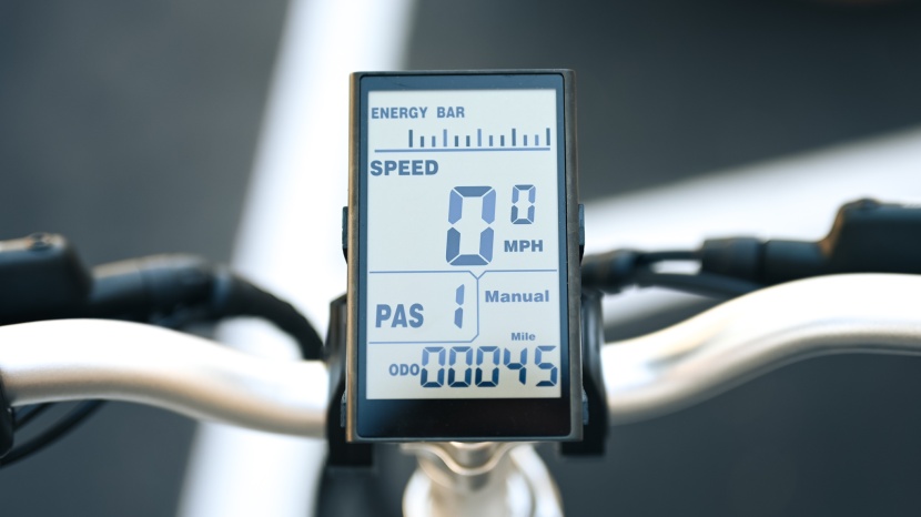 blix vika+ flex - the large, easy-to-read display of the vika+ flex.