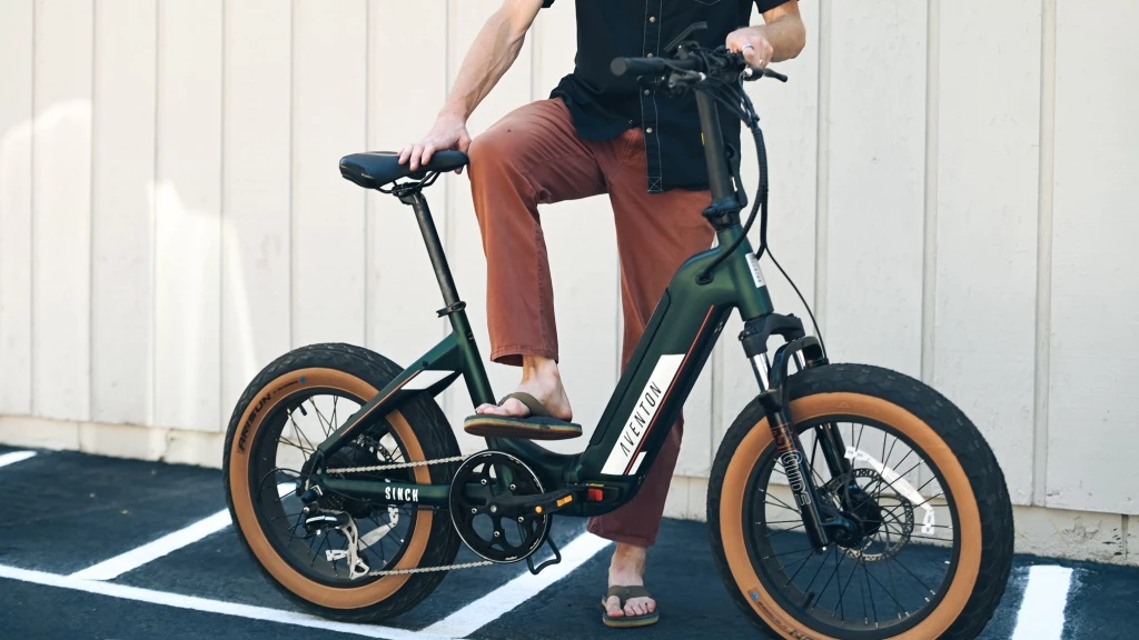 folding electric bike - if it was a contest based on looks alone, the sinch step-through...