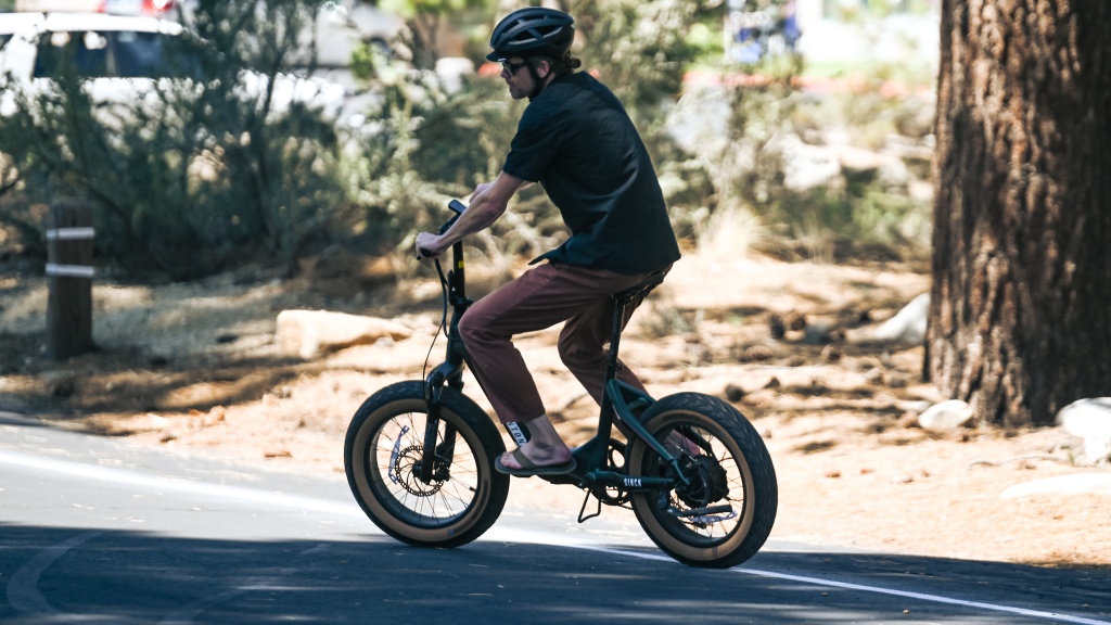 aventon sinch step-through - ride feel is a big part of the joy of being underway on two wheels...