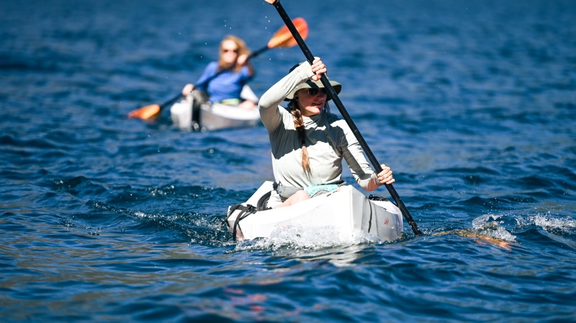 oru lake - there&#039;s much we love about paddling the oru lake (pictured with the...