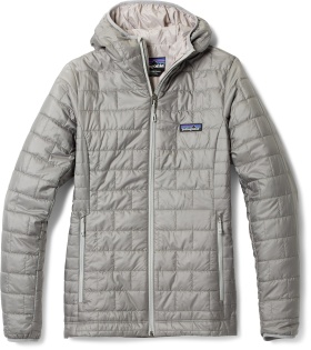 Patagonia, Jackets & Coats, Womens Patagonia Nano Puff Jacket Feather  Grey Size Xl