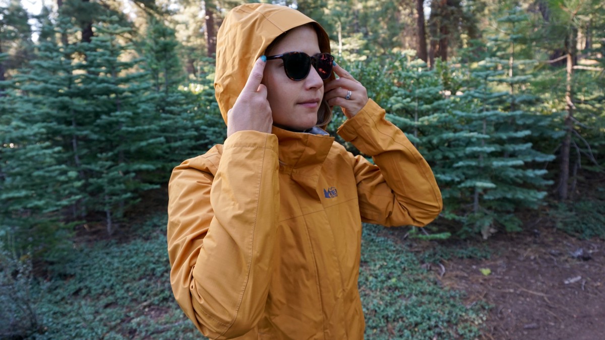 rei rainier for women rain jacket review