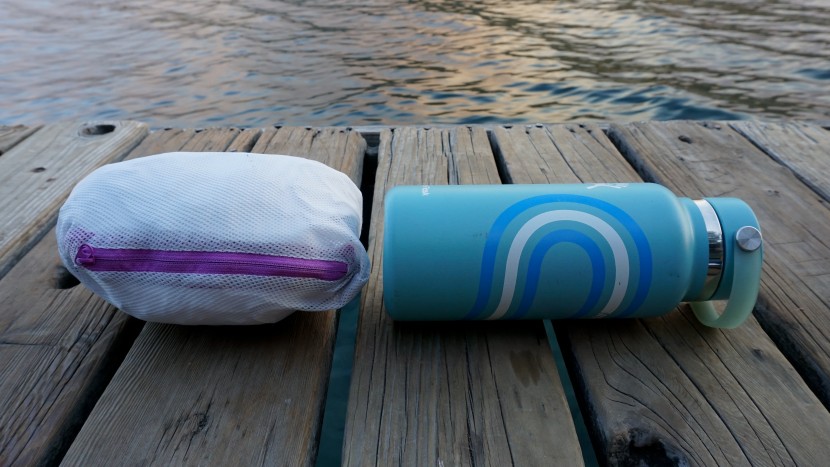 columbia arcadia ii for women - its a tight squeeze to get the arcadia into its stow pocket