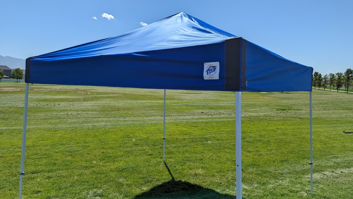 e-z up pyramid canopy tent review