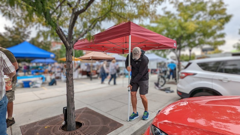 canopy tent - if you plan to use your canopy for business pursuits like farmers...
