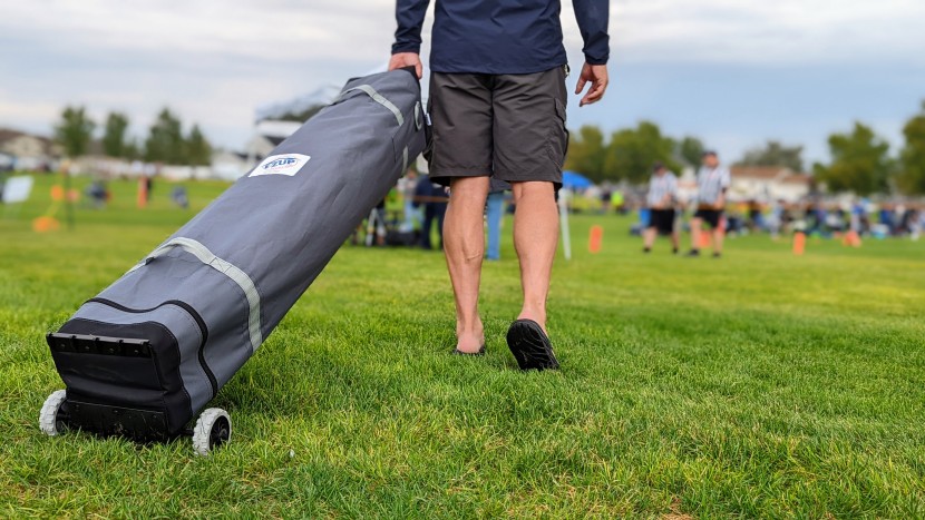 canopy tent - the ez-up pyramid is exceptional quality, making it a great option...