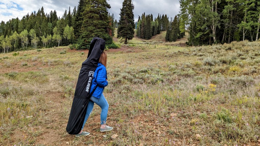 clam outdoors quick-set escape - quality: great. protection: great. carrying case: not so great. it&#039;s...