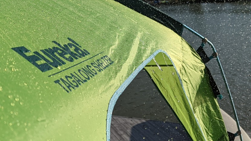 canopy tent - despite being lightweight, every inch of the the tagalong is very...