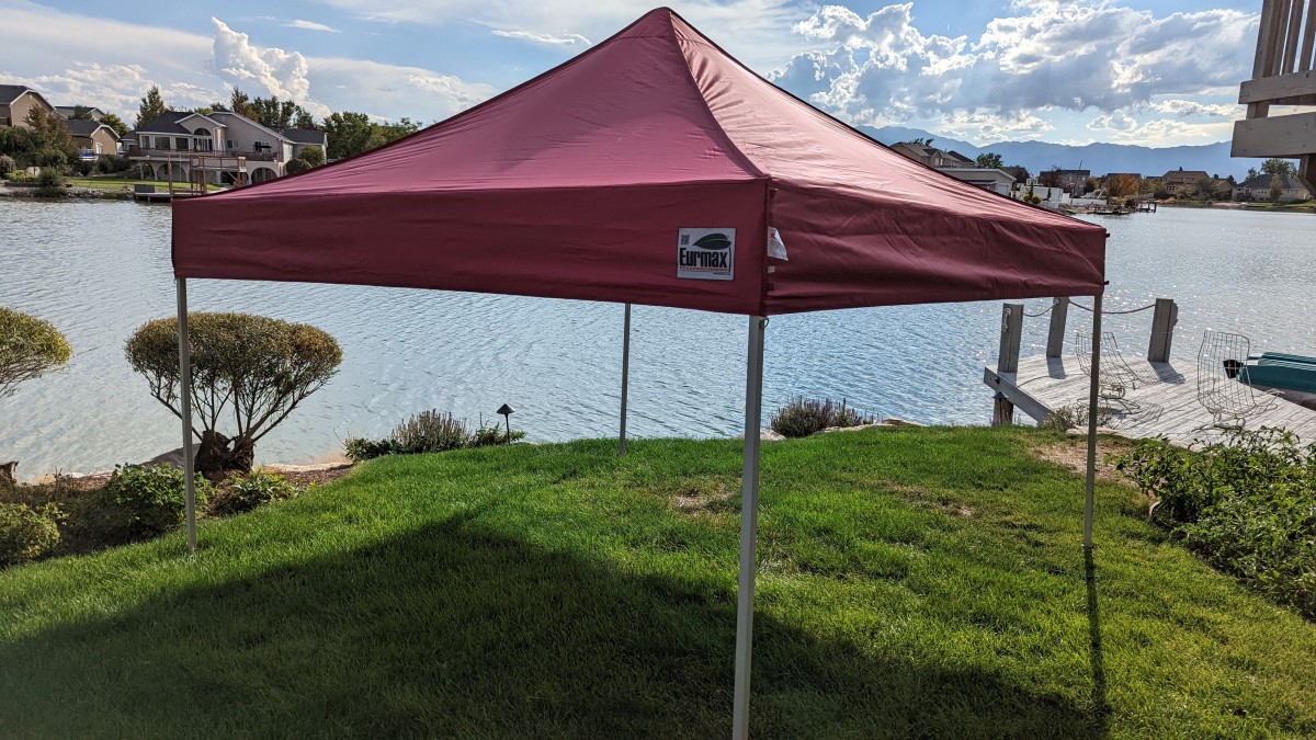 eurmax standard 10x10 canopy tent review
