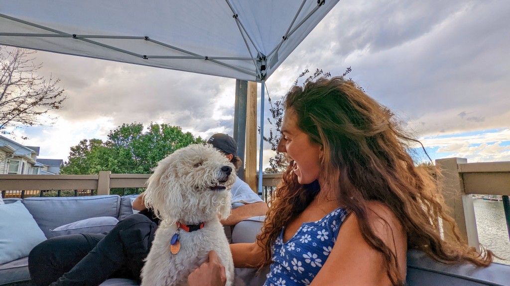 caravan canopy v-series - the caravan v-series is light enough to grab and set up on the back...