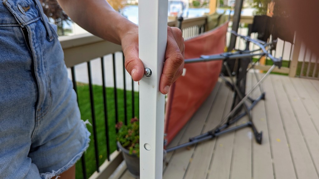 caravan canopy v-series - both the slider and height adjustments rely on antiquated...