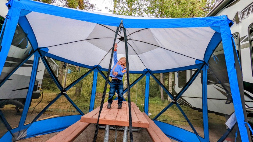 canopy tent - bugs don&#039;t stand a chance against the escape. we picked it as our...