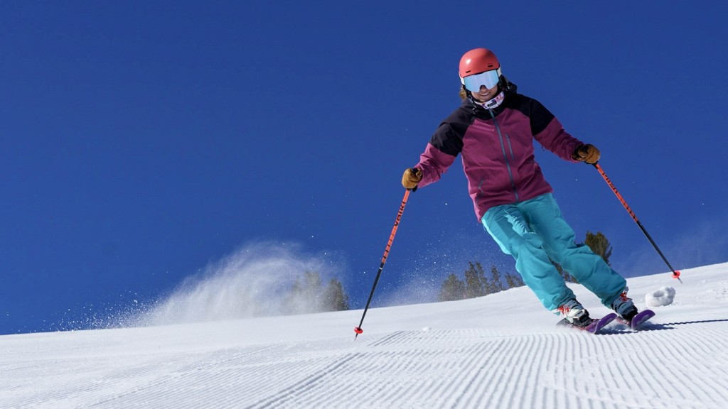 k2 mindbender 99ti for women - our gals grinned the whole way back to the chair whenever they could...