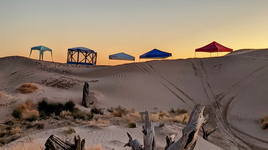 canopy tent - we conducted side-by-side  comparisons more times than we can count...