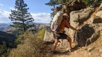 Testing the Big Agnes Parkview on a sunny day in Colorado's Arapaho...