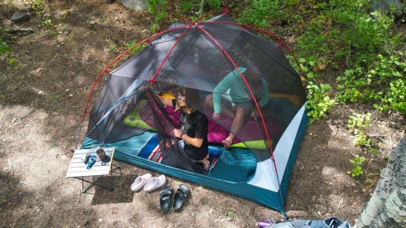 camping tent - the mineral king is the perfect tent for a quick father-daughter...