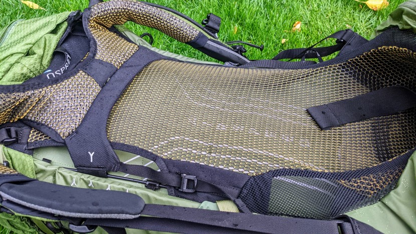 backpacks backpacking - the osprey atmos 65 has an anti-gravity frame that is an example of...