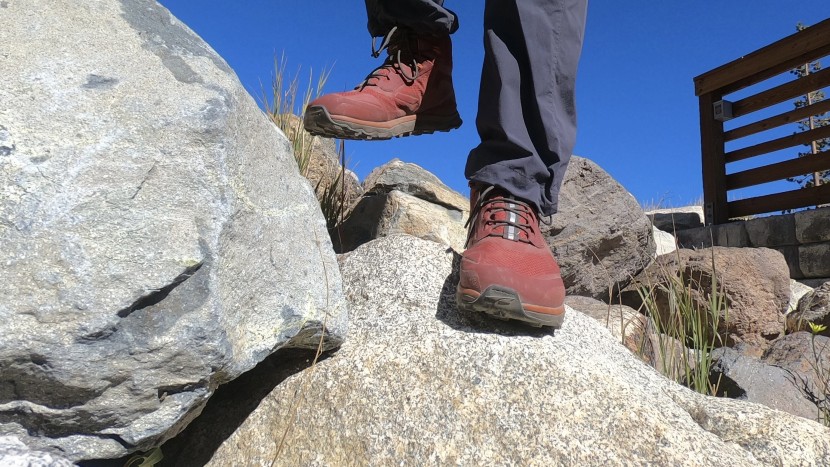 altra lone peak all-wthr mid - bounding through talus, we found the stability and support of these...