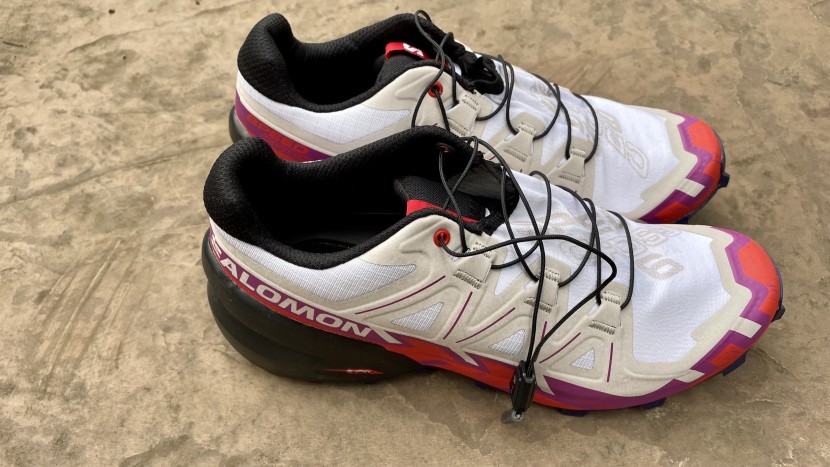 salomon speedcross 6 for women - though the extra stack height in the heel feels a little strange at...