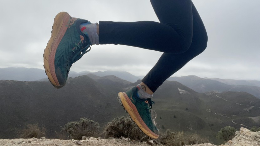 hoka tecton x trail for women - the heel cup sits pretty high over the achilles, but the comfort of...
