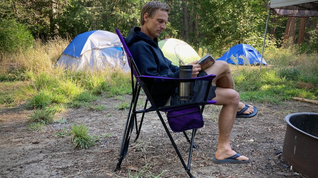 XGear Brand New Black Folding Cooler Chair Tailgating Hunting Camping  Fishing