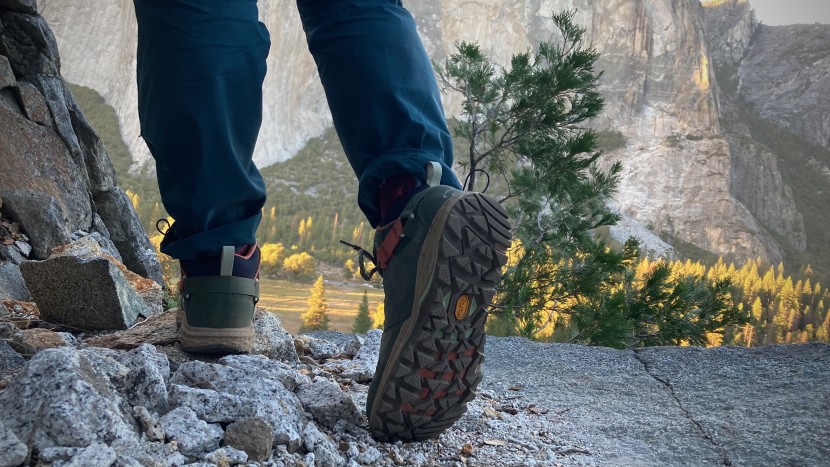 teva grandview gtx mid for women - vibram rubber provides excellent traction when moving through all...