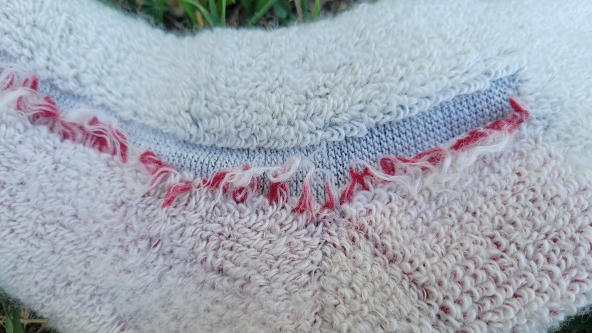 smartwool classic mountaineer maximum cushion - an inside out look at the classic mountaineer. here you can see the...