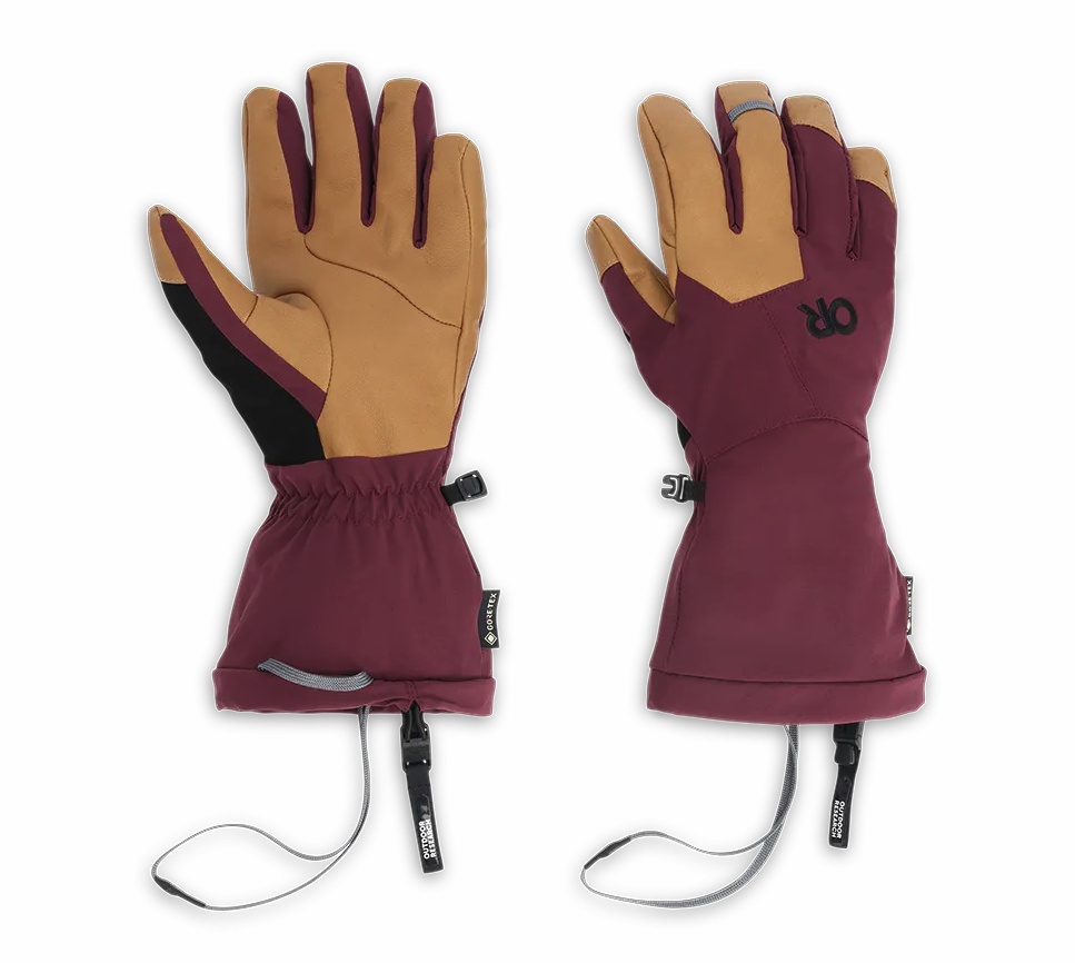 outdoor research women's arete ii gore-tex gloves ski gloves review