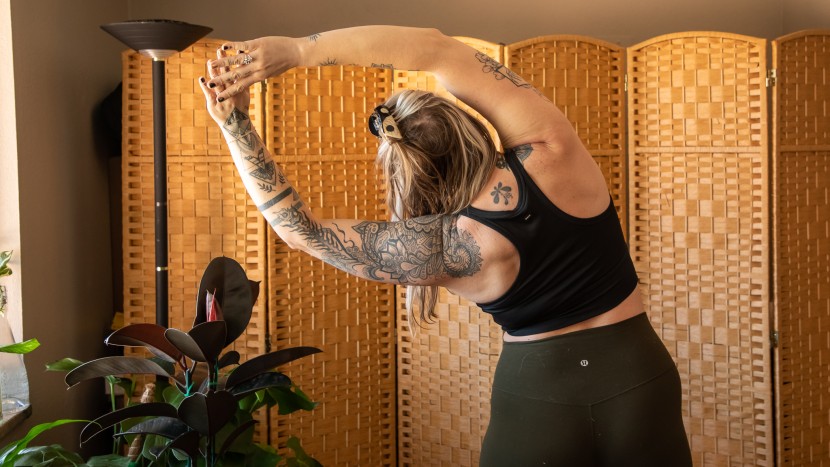 prana becksa bralette - this low impact sports bra is also low maintenance.