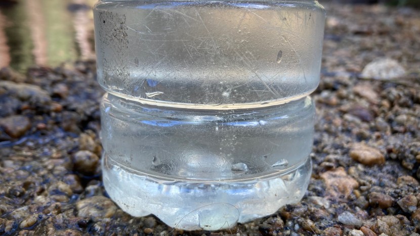 katadyn micropur purification tablets - not the best water quality but sufficient in case of emergency.