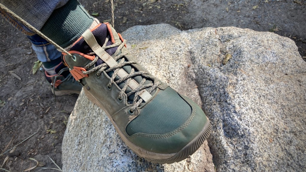 Outbound Women's Granite Peak Mid-Cut Waterproof Hiking Boots, Charcoal