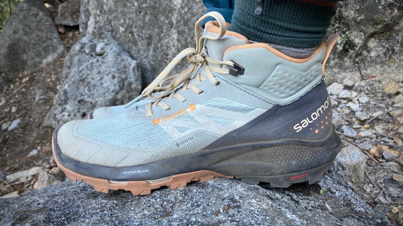 salomon outpulse mid gore-tex for women - the reverse camber design wasn't a favorite of our testing crew.