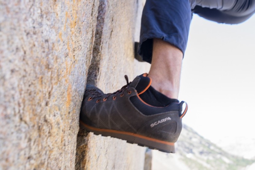 approach shoes - the scarpa crux climbs well, hikes well, and last a long time, all...