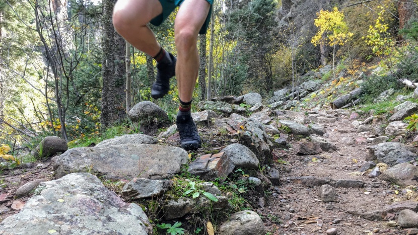 the decadent cushioning of the speedcross 6 was top-notch right out...