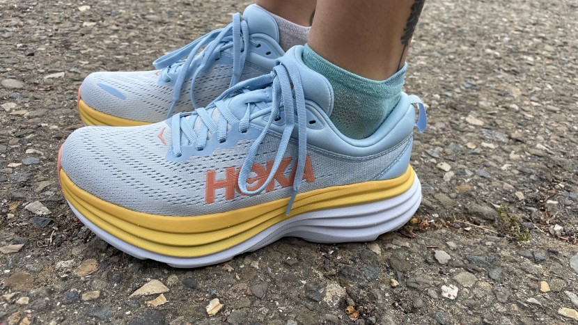 hoka bondi 8 for women - the maximal construction of the bondi provides an excellent landing...