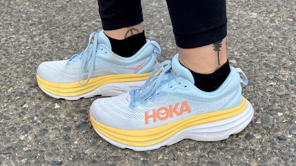 Hoka Bondi 8 - Women's Review (Here is an example of a highly-stacked, ultra-plush running shoe.)