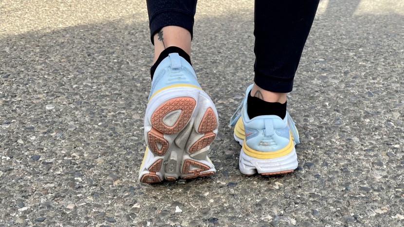 hoka bondi 8 for women - the wide base of support and low heel-to-toe differential make the...