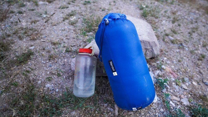 marmot helium 15 - the stuff sack included with the size long bag we tested seemed to...