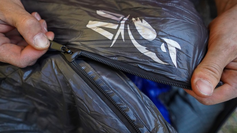 outdoor vitals summit 15 - we found the zipper design to be fairly effective at avoiding snags...