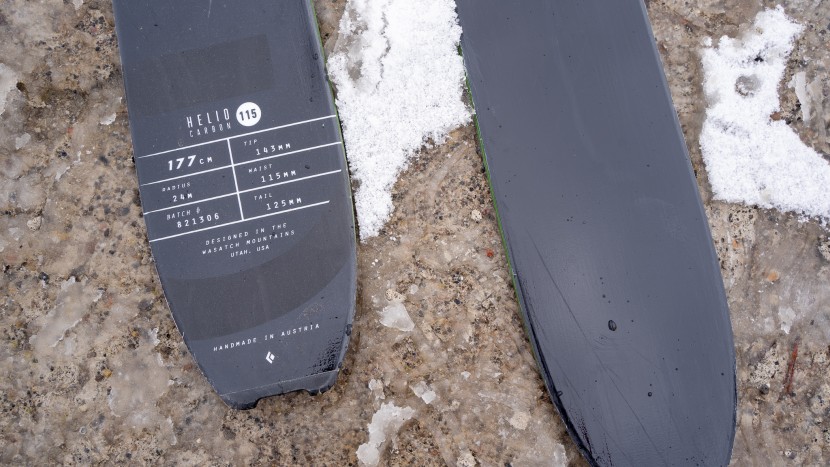 black diamond helio carbon 115 - the helio carbon&#039;s weight is about perfect for the application. any...